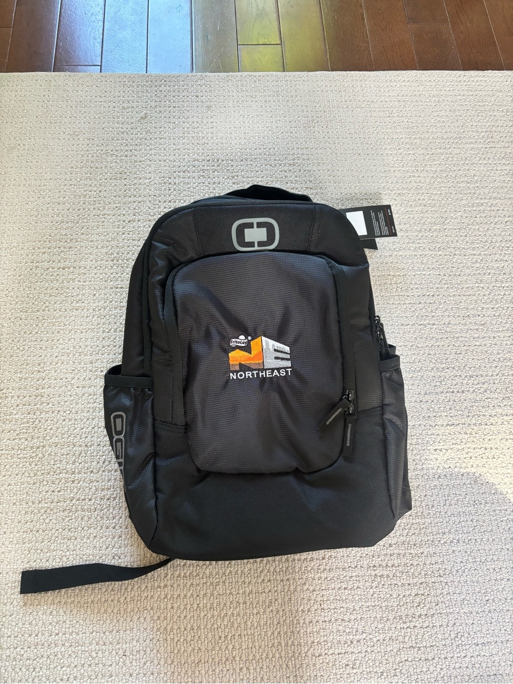 OGIO Black Backpack with Logo Tag